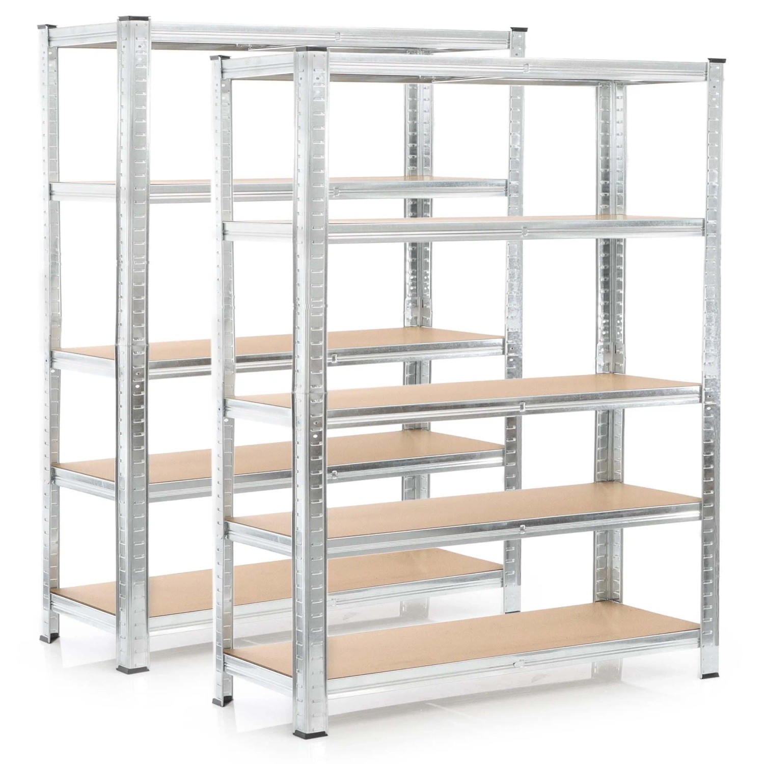 Wiltec Set 2X Schwerlastregal Verzinkt 180X120X40Cm Steckregal 875Kg Werkstatt