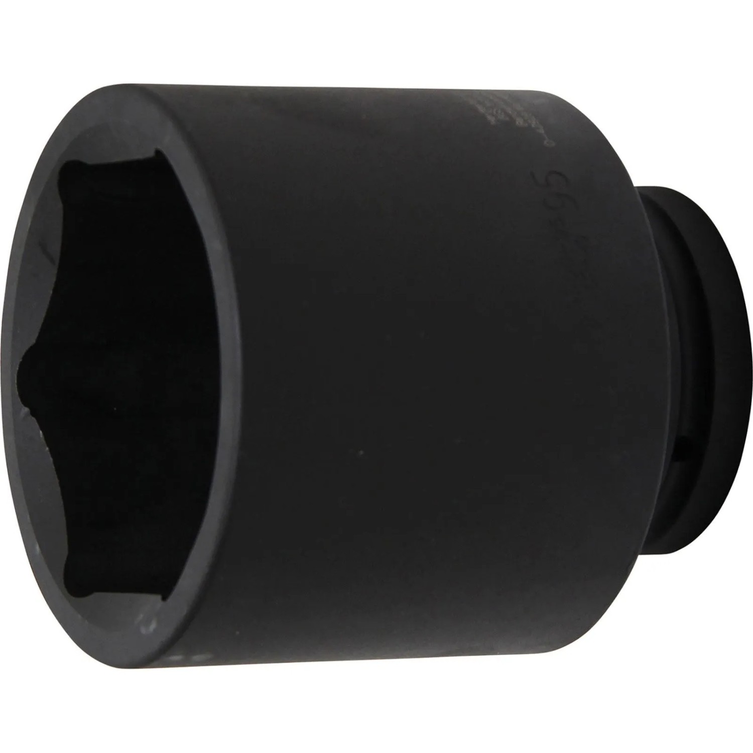 BGS Kraft Steckschlüssel Einsatz Sechskant Tief Antrieb Innenvierkant 25 Mm  1 Zoll  SW 95 Mm 5500 95