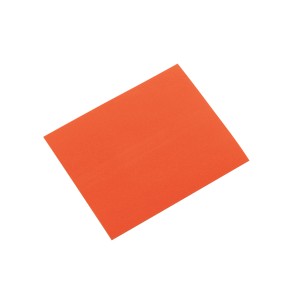 Orangefarbenes LUX Universal-Schleifpapier K60 für Holzbearbeitung.