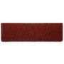 VidaXL Stufenmatte, 65x21cm, Bordeauxrot, Nadelvlies. Rutschfester Schutz für Ihre Treppe.