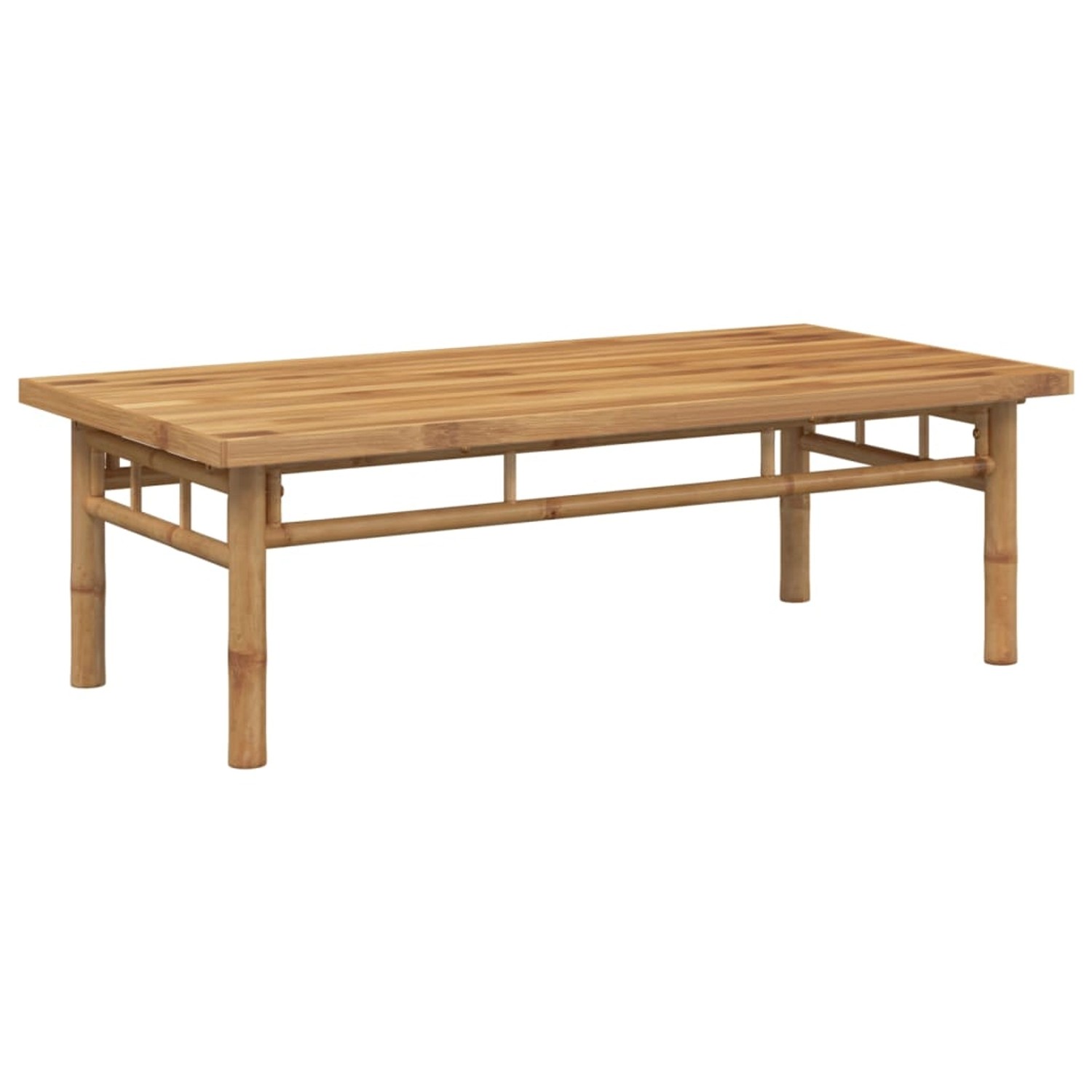 vidaXL Couchtisch 110x55x35 cm Bambus 366470 günstig online kaufen