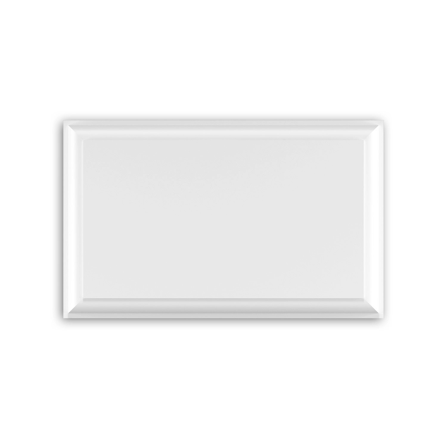 PROFHOME 486003 Bosse Fassaden Element Zierelement Außenstuck, 37,5 cm x 4 cm x 25 cm Weiß