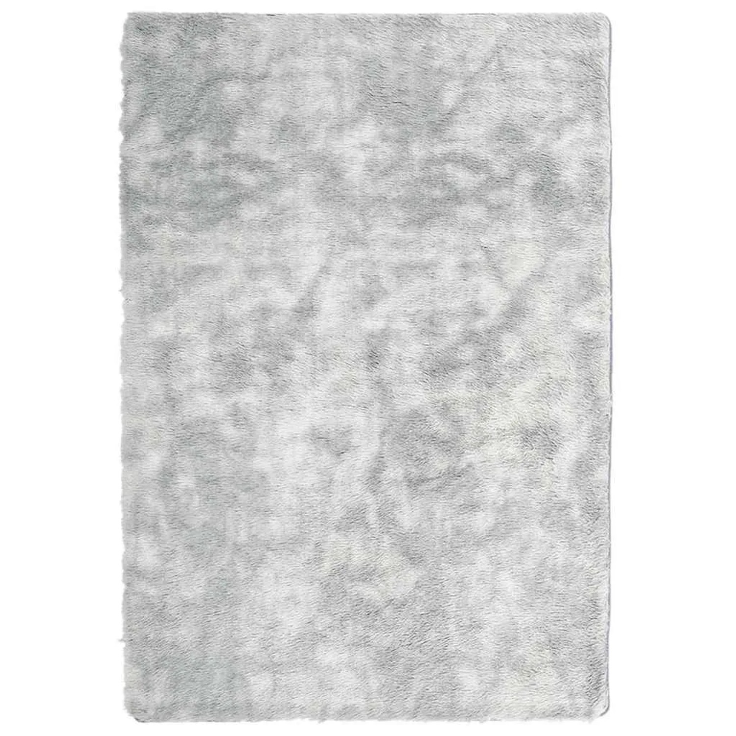 vidaXL Teppich Shaggy Hochflor NAVARRA Silbergrau 200x290 cm Polyester 4102 günstig online kaufen