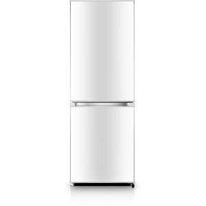 Weiße PKM Kühl-Gefrierkombination KG225.4A+++ mit zwei Türen.