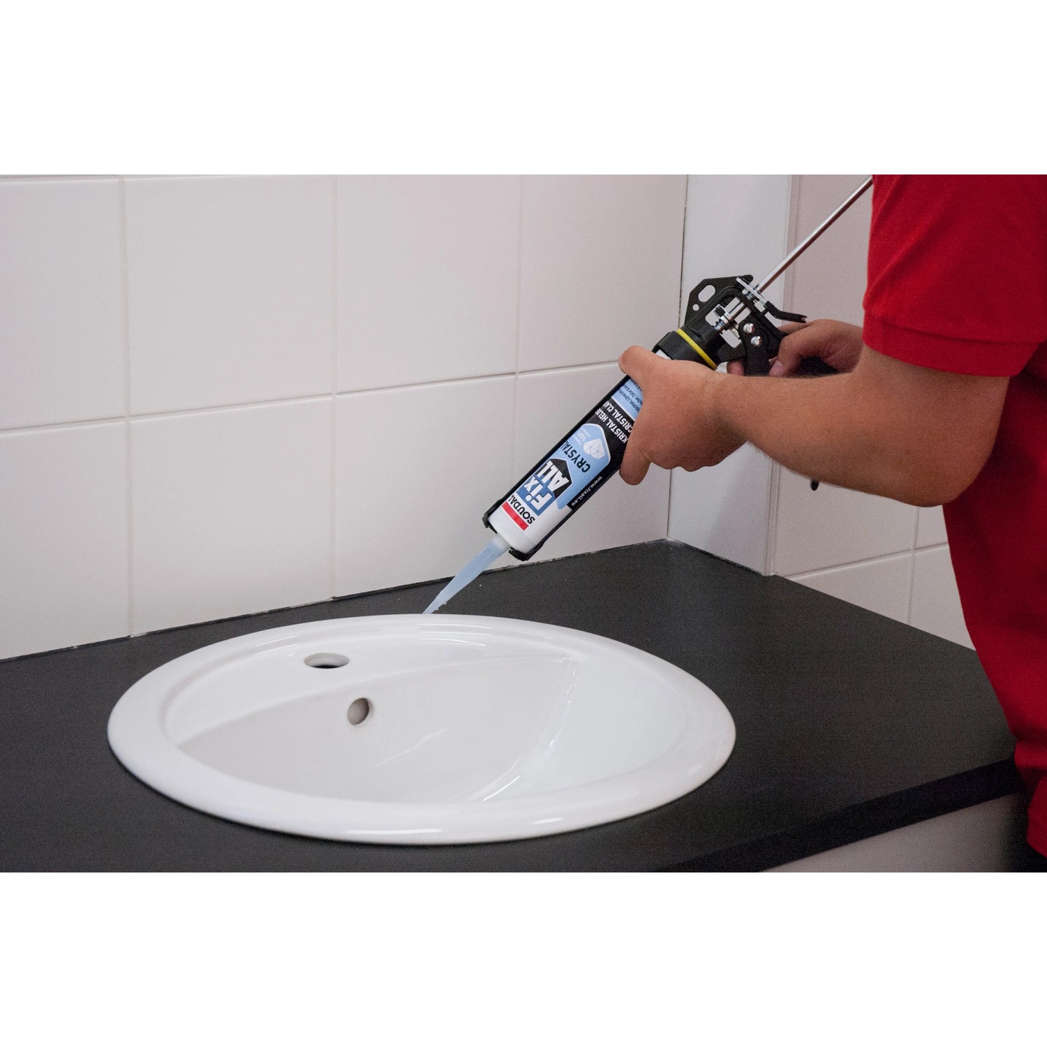 Kristallklarer Hybrid Kleb- Und Dichtstoff Soudal Fix All Crystal 300g Kristall Klar Hybrid Kleb+Dichtstoff Universalkleber Für Fliesen Holz Beton