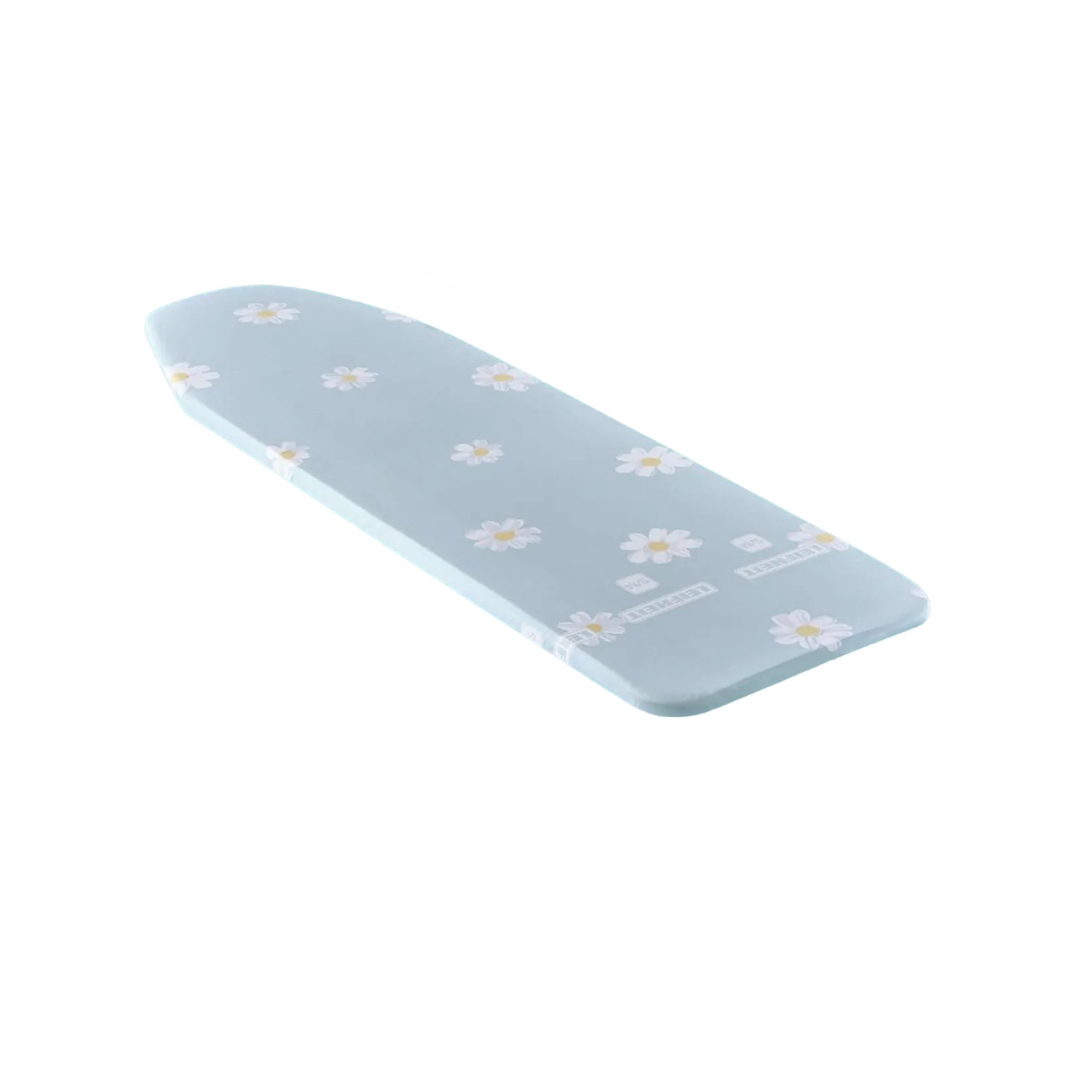 Leifheit Bügeltischbezug Cotton Classic S/M 125 cm x 40 cm Hellblau-Weiß