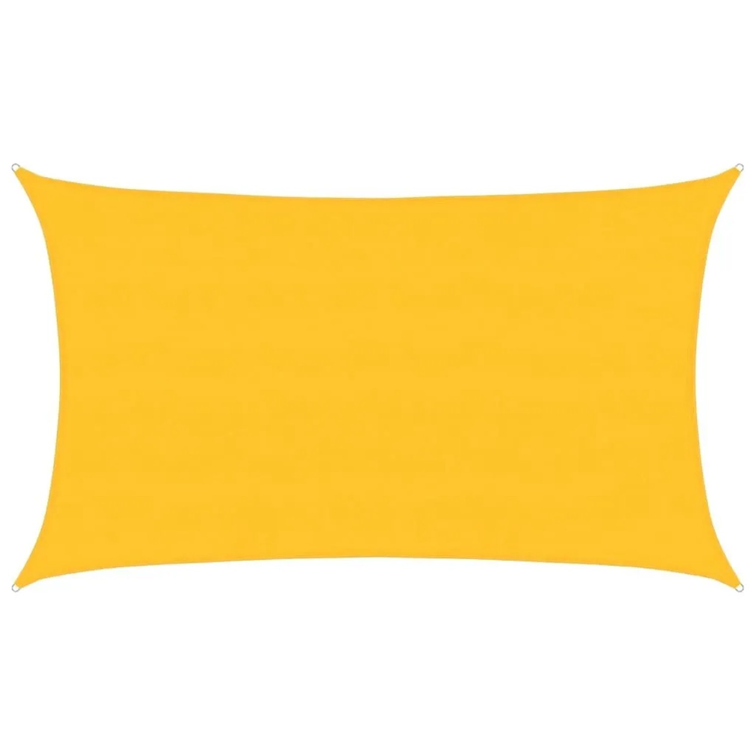 vidaXL Sonnensegel 160 g/m² Rechteckig Gelb 5x8 m HDPE 311578 günstig online kaufen