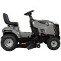 Texas Premium TTS98 Rasentraktor in Grau: 98 cm Schnittbreite, Seitenauswurf, komfortabler Sitz.