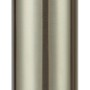 Silberne Solar-Wegeleuchte mit LED und Bewegungssensor, 64,5 cm hoch.