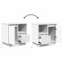 vidaXL Nachttisch mit Schubladen Weiß 50 x 34,5 x 50 cm Holzwerkstoff 869578_10