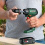 Bosch Akku-Bohrschrauber Advanced Drill 18 V-80 mit Akku und magnetischer Kappe.