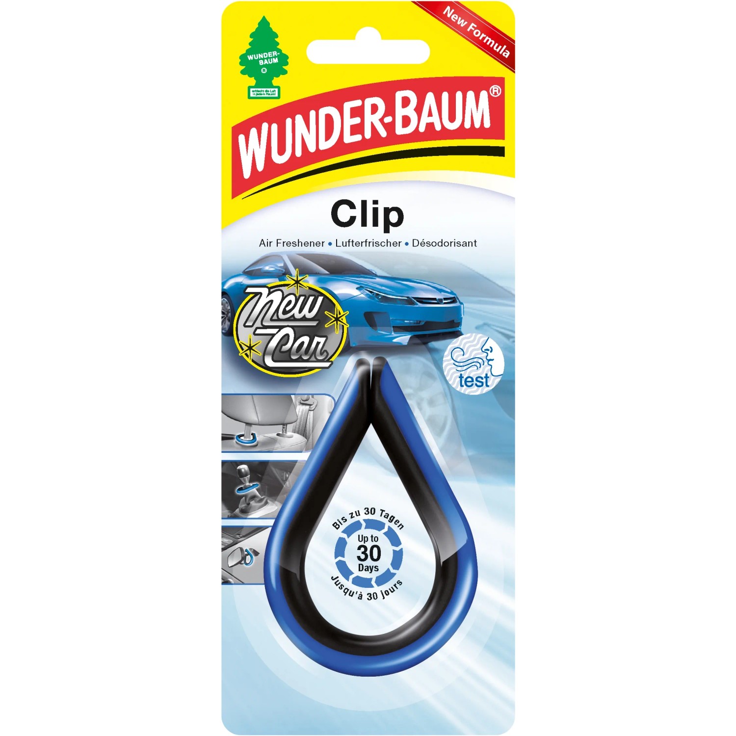 Wunderbaum Clip Lufterfrischer New Car
