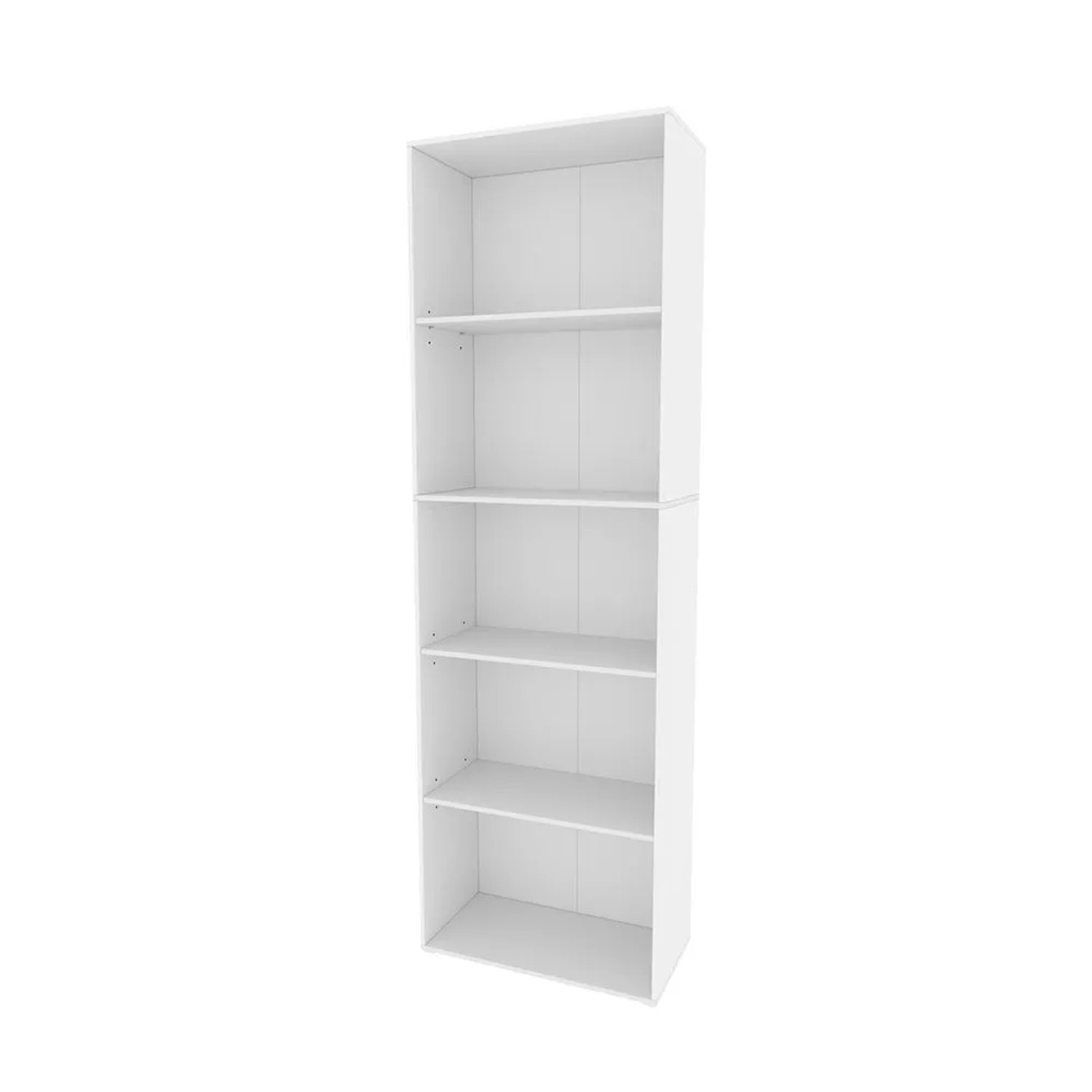 Vicco Bücherregal Bob Weiß 60 x 190 mit 5 Fächern Art Nr 40278