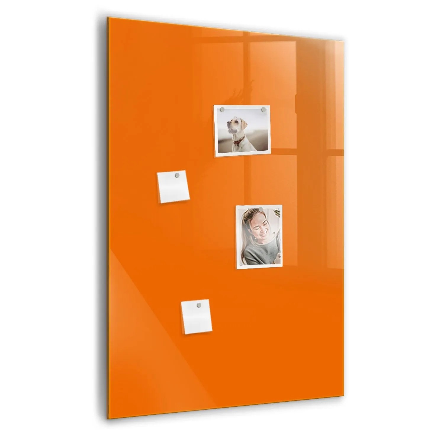 Tulup Magnettafel Glas Orange Farbe 70x100 cm Magnettafel Zum Schreiben Sch günstig online kaufen