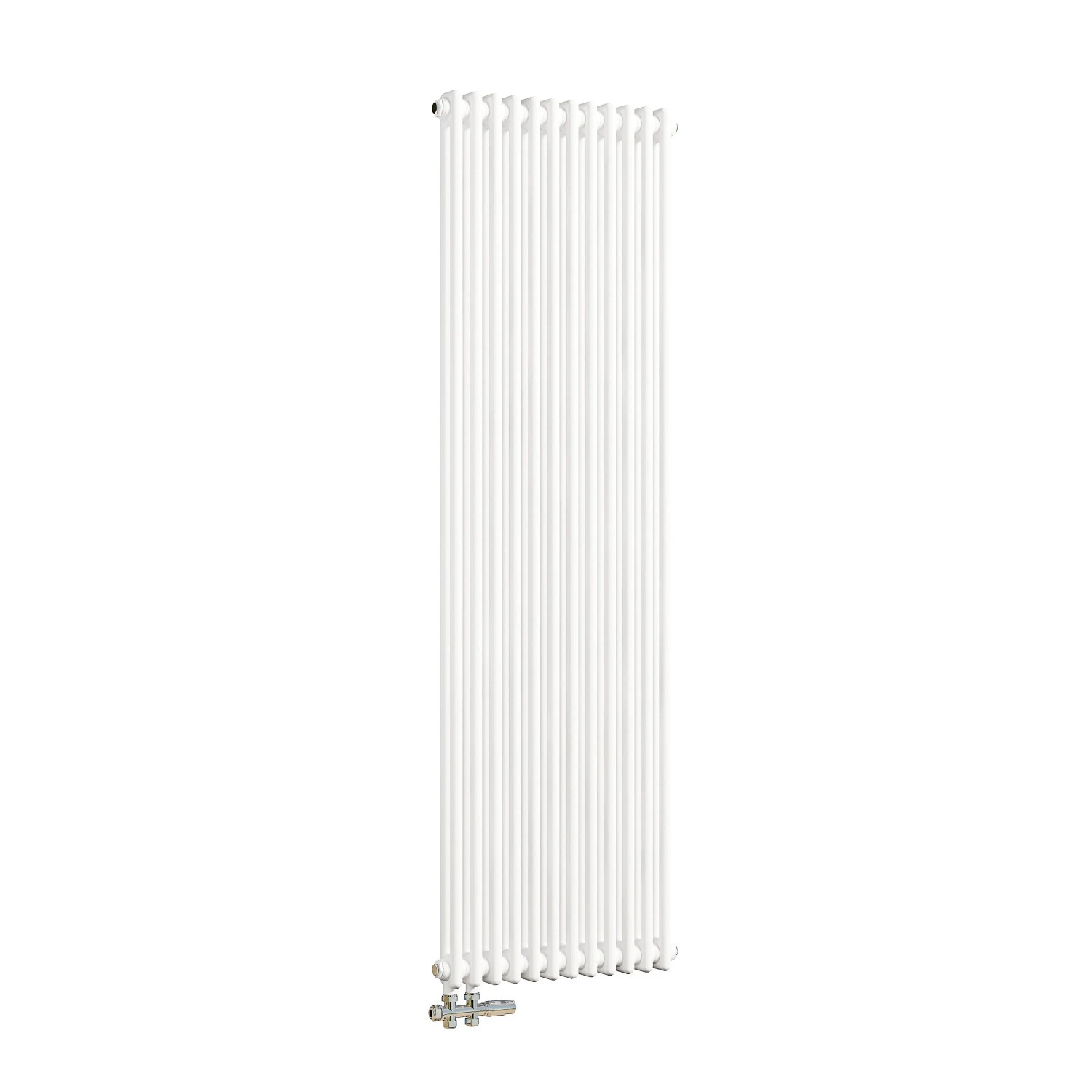 Duschparadies 1800x560mm Traditioneller Heizkörper für Warmwasserbetrieb Weiß 1815W 2Säulen