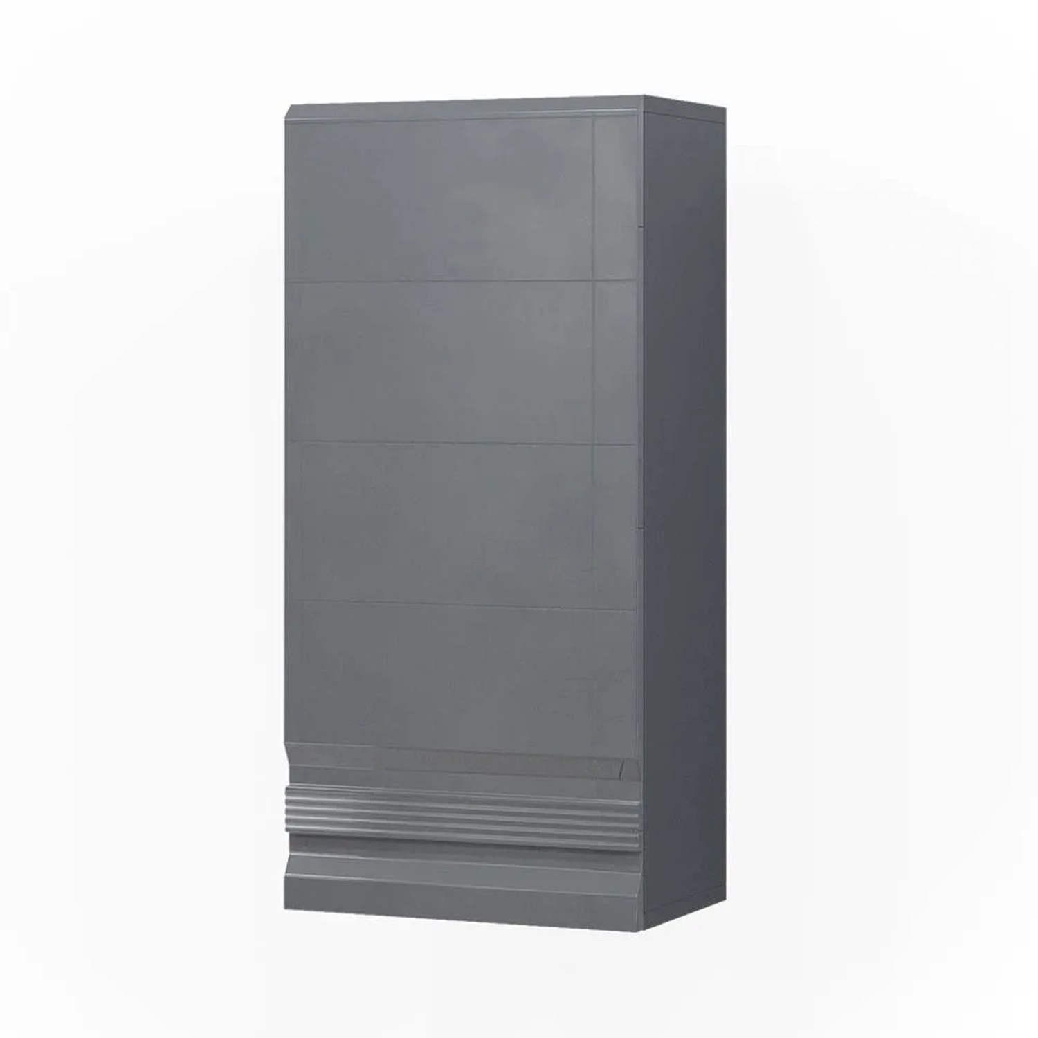 Vicco Badschrank Fredd Anthrazit Hochglanz 77 x 36