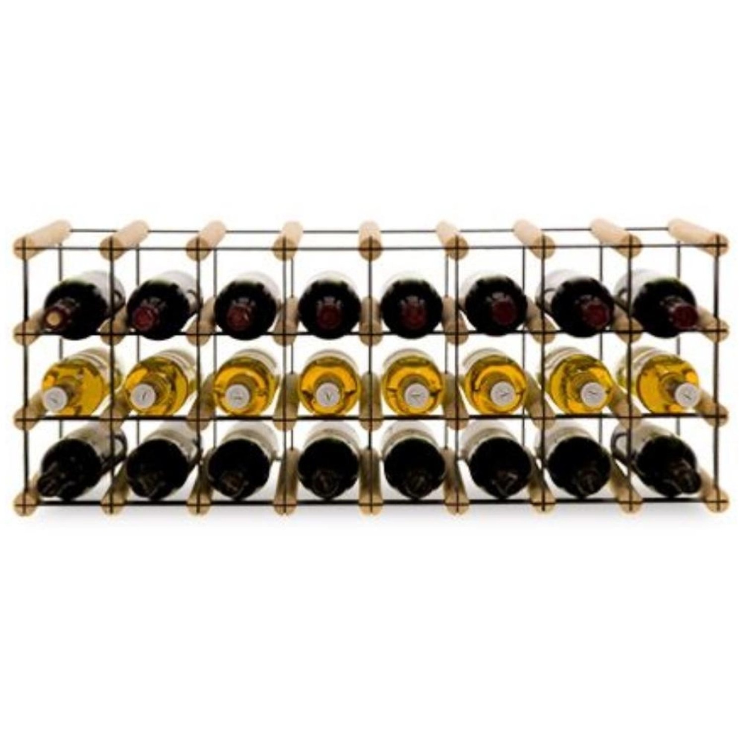 PROREGAL Modulares Weinregal Vinotega Mod Metal HxBxT 32,5 x 82,5 x 24,5 cm günstig online kaufen