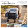 Tectake Bollerwagen Smartrider Faltbar Kunststoffräder Mit Profil 47 x 83 x 90 cm Schwarz_7