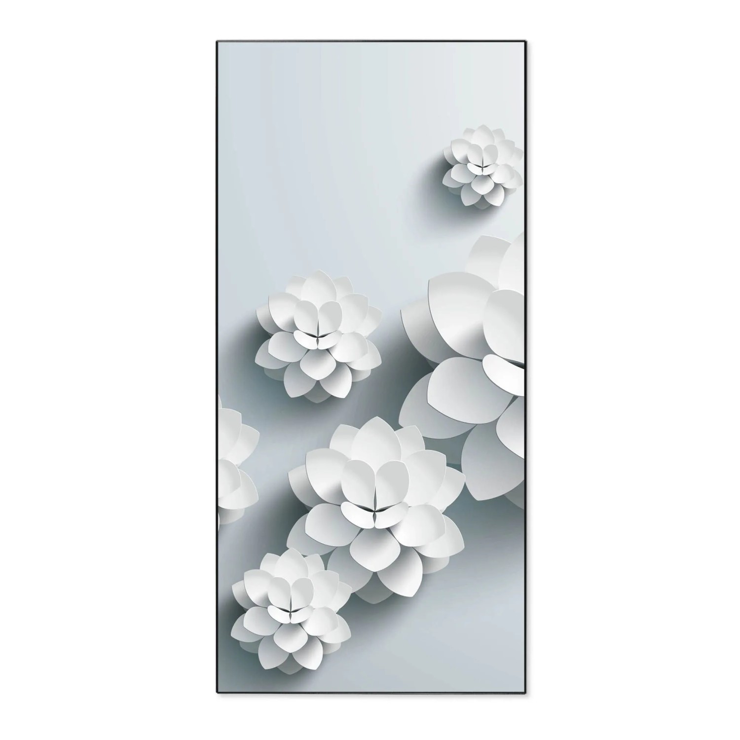 Banjado Magnettafel 37x78cm Magnetwand  Schwarz Aus Metall Magnetpinnwand P günstig online kaufen