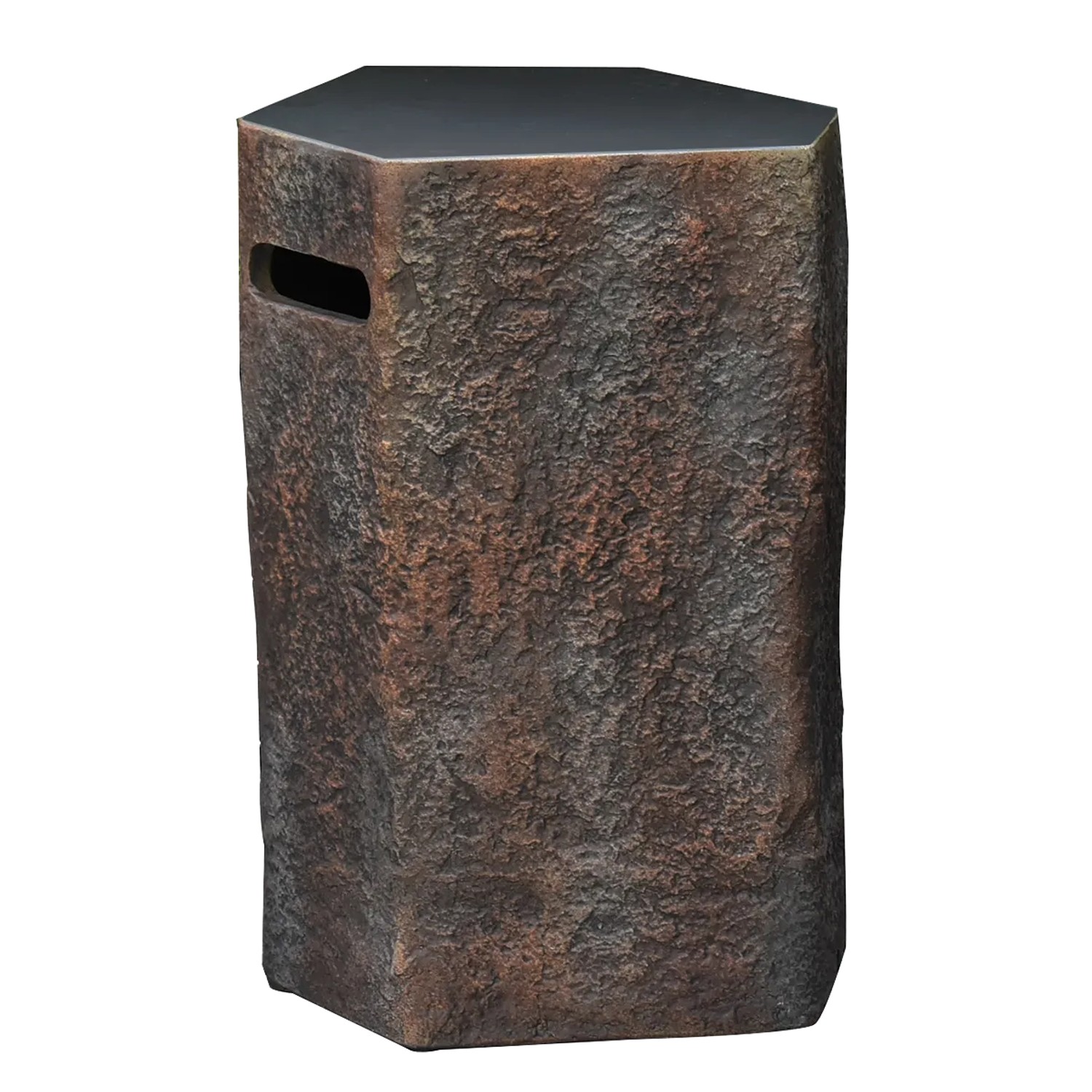 Elementi Abdeckung für 11 kg Gasflaschen in Basalt-Optik