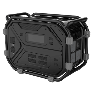 Hepa Solar Powerstation Tragbar 2.000 W Schwarz