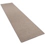 Brauner Snapstyle Teppichläufer Bentzon, Flachgewebe, 80x240cm. Fußbodenheizungsgeeignet.