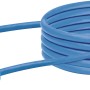 Blaues Schwaiger CAT 6 Netzwerkkabel, 2,5 m, für Computer & Multimedia.