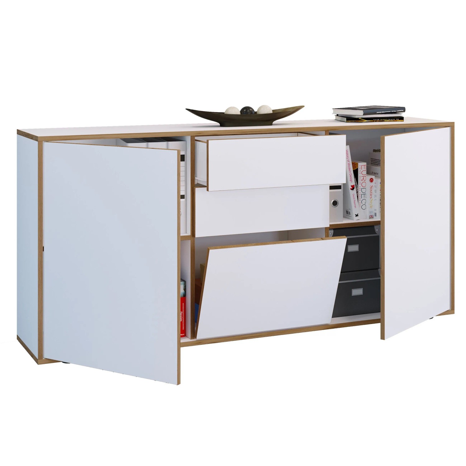 VCM Kommode & Sideboard Salia Weiß
