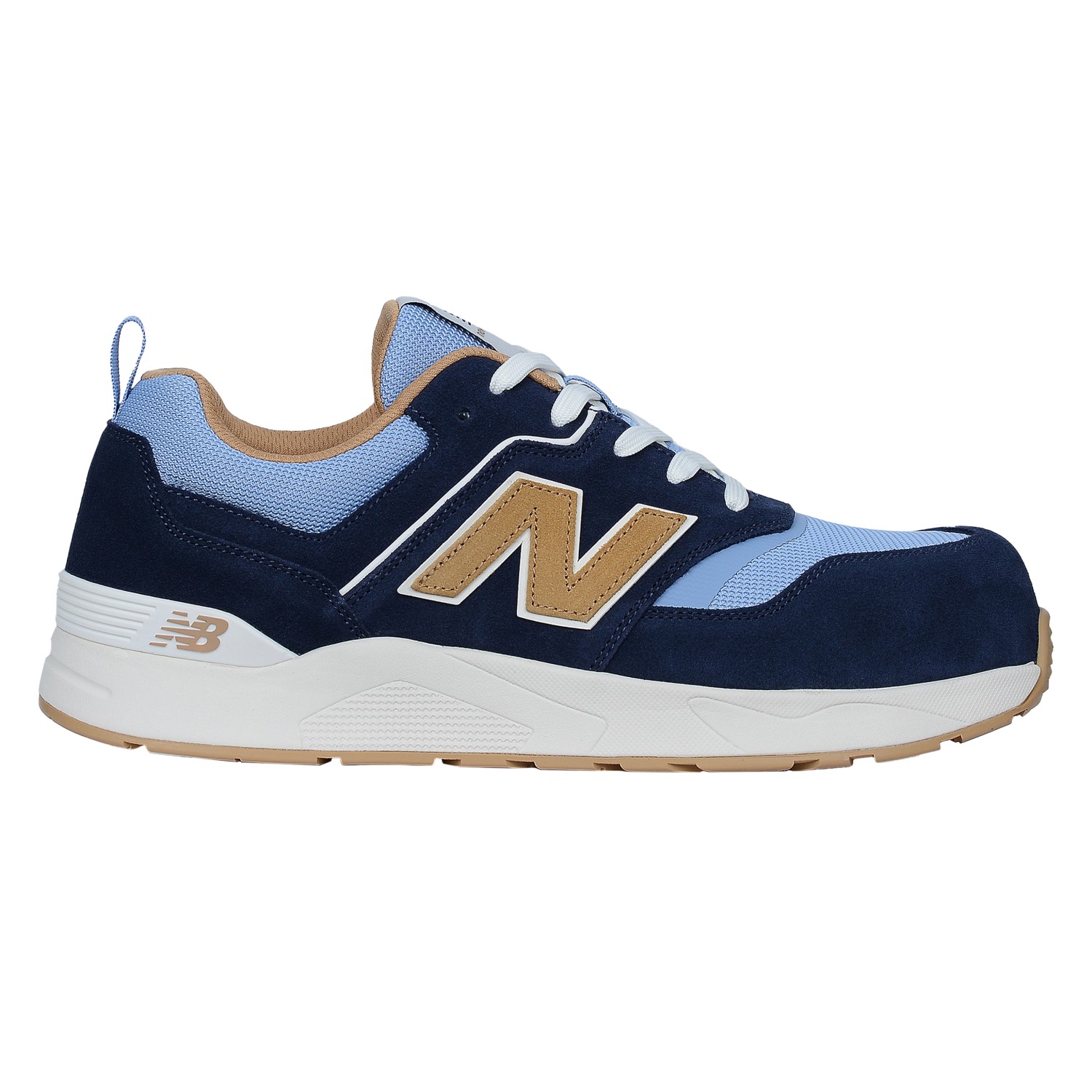 New Balance Sicherheitsschuhe Elite Lite S1 PL Blau-Coffee Gr. 45