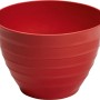 Roter LUX Gipsbecher Classic (Ø 125 mm) aus Kunststoff zum Anrühren von Gips und Spachtel.