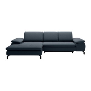 Vente-unique Schlafsofa Archibald Blau 265 cm