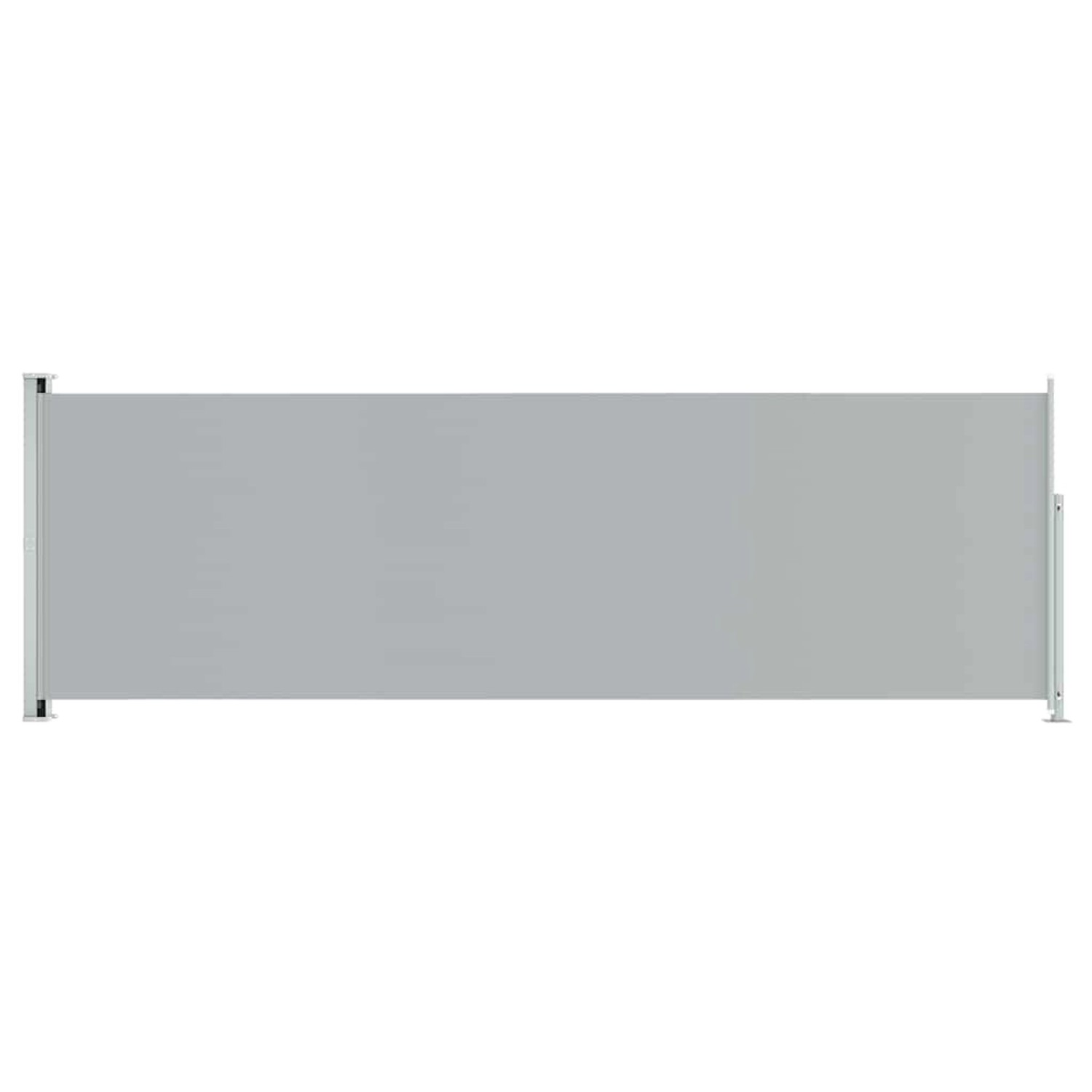 furnicato Seitenmarkise Ausziehbar 200x600 cm Grau günstig online kaufen