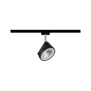 Paulmann URail LED-Spot Arena, 15W, schwarz matt/chrom, 4000K, dimmbar.