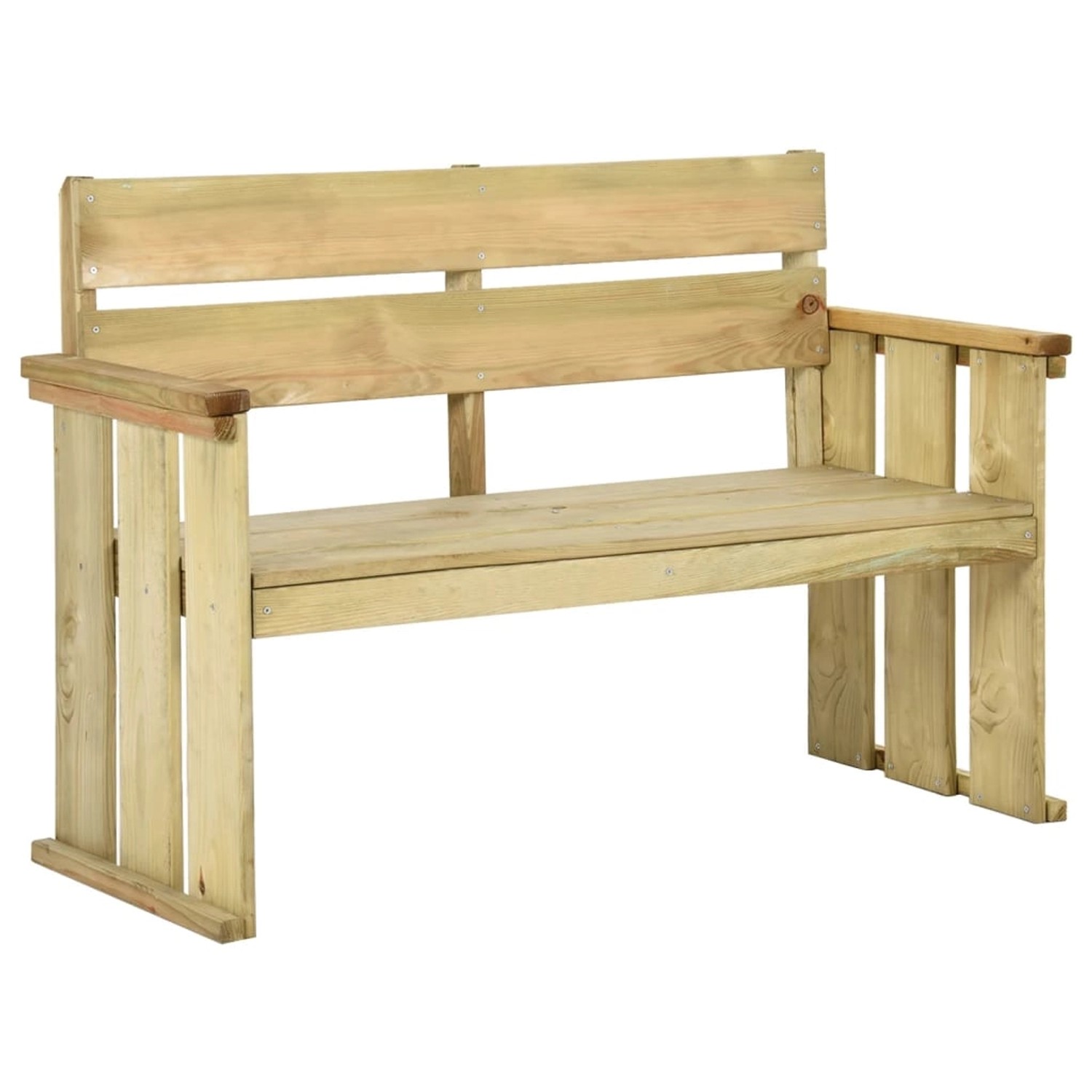 vidaXL Gartenbank 121 cm Kiefernholz Imprägniert 318407 günstig online kaufen