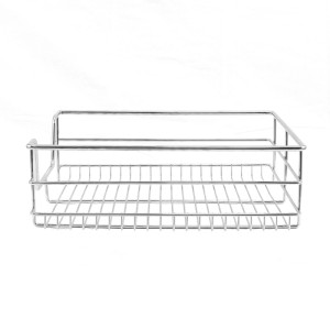 Ausziehbare Küchenschublade für 50cm Schränke, Metallkorb für Buffetschränke.
