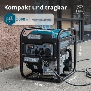 Könner & Söhnen Inverter-Generator KS 3300i