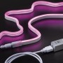 Paulmann LED Strip Neon Colorflex USB Pink, flexibler LED-Streifen mit USB-Anschluss für stimmungsvolle Beleuchtung.