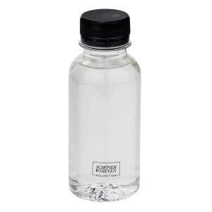 Schöner Wohnen Nachfüllduft Lemongrass, 150ml Flasche mit schwarzem Deckel.