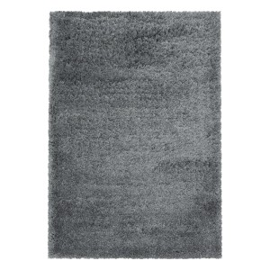 Ayyildiz Hochflorteppich Fluffy, hellgrau, 160x230 cm. Weicher Shaggy Teppich für Wohnräume.