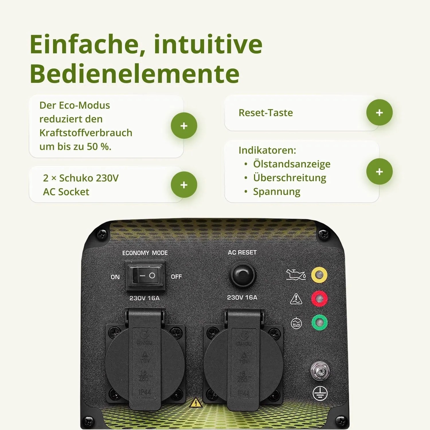 Könner & Söhnen Inverter-Benzingenerator KSB 33i S_4