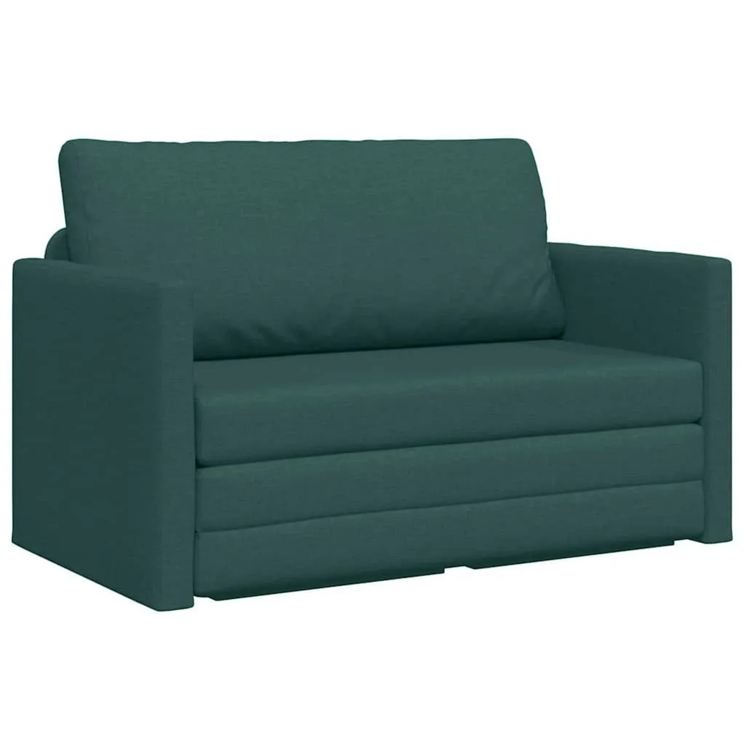 Thumbnail - vidaXL Schlafsofa 110cm Dunkelgrün Stoff 4106695