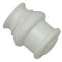 Weißer Gardinia Träger Nevada für Vitragestange, Ø 12 mm, aus Kunststoff.