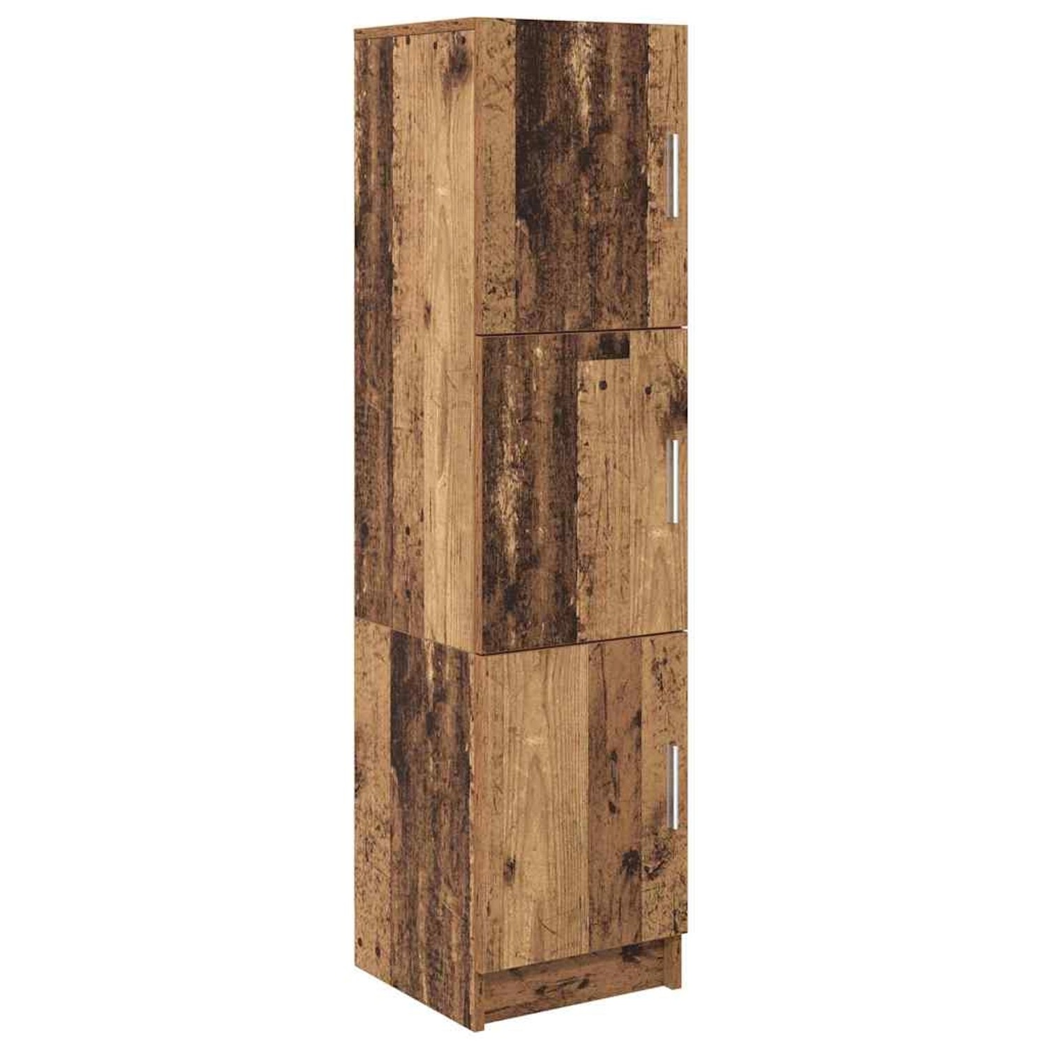 vidaXL Highboard Altholz 31,5 x 32 x 124 cm Holzwerkstoff 869352 günstig online kaufen