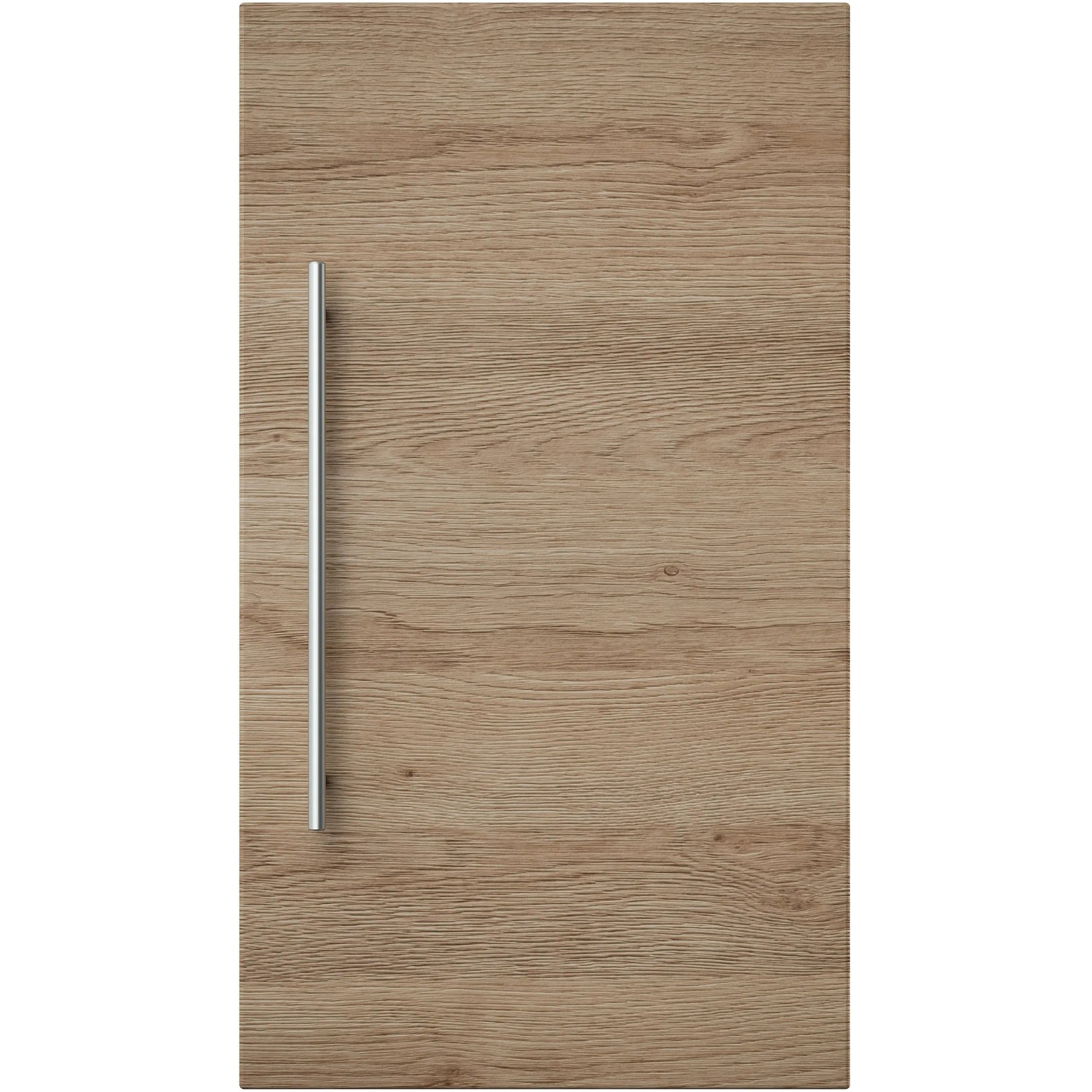 Posseik Bad-Hängeschrank Rima, Eiche hell, 40 cm breit. Badmöbel mit Griff.