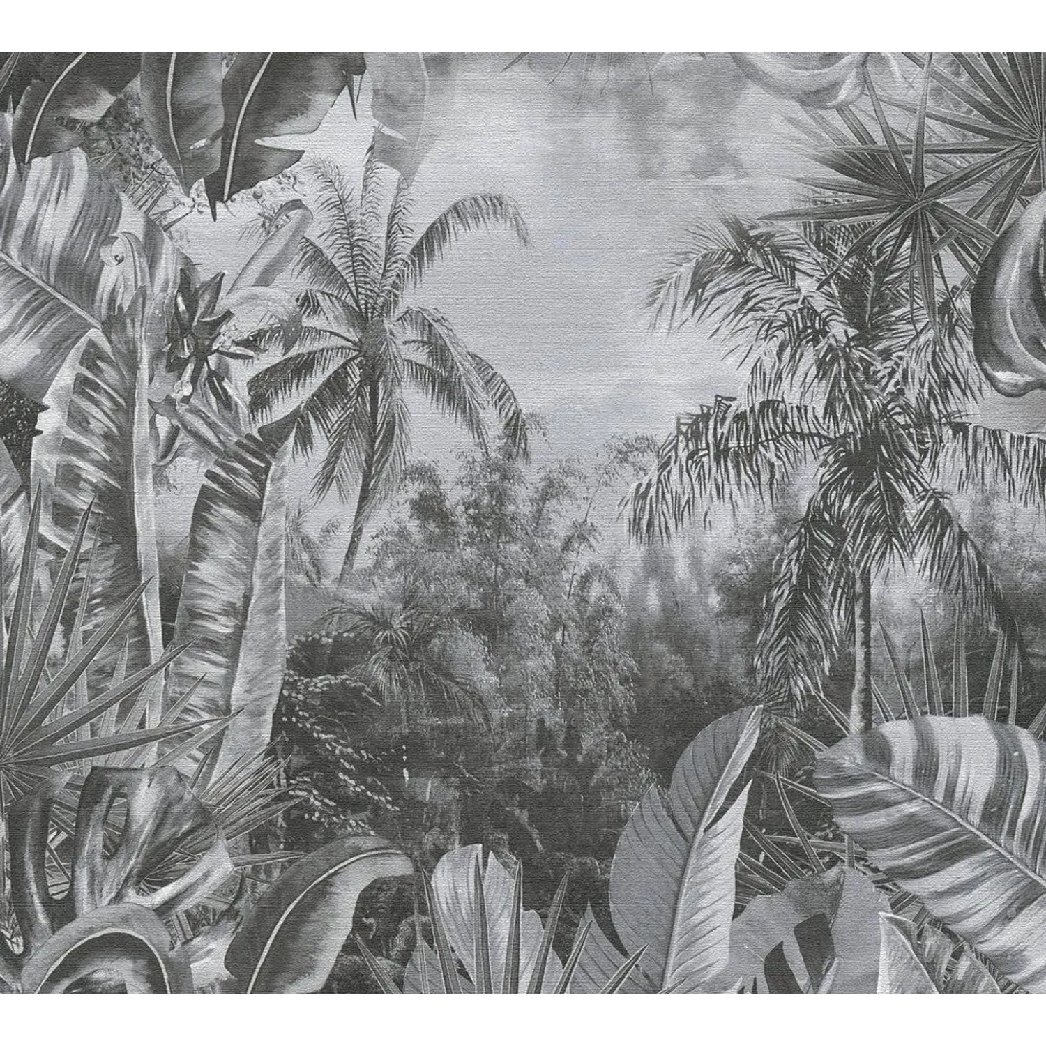 Tadessi Tapete Floral M1-No.1794 Vliestapete in Grau