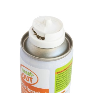 Insect-Out Ungeziefernebel 150ml: Dose mit Sprühkopf zur Schädlingsbekämpfung.