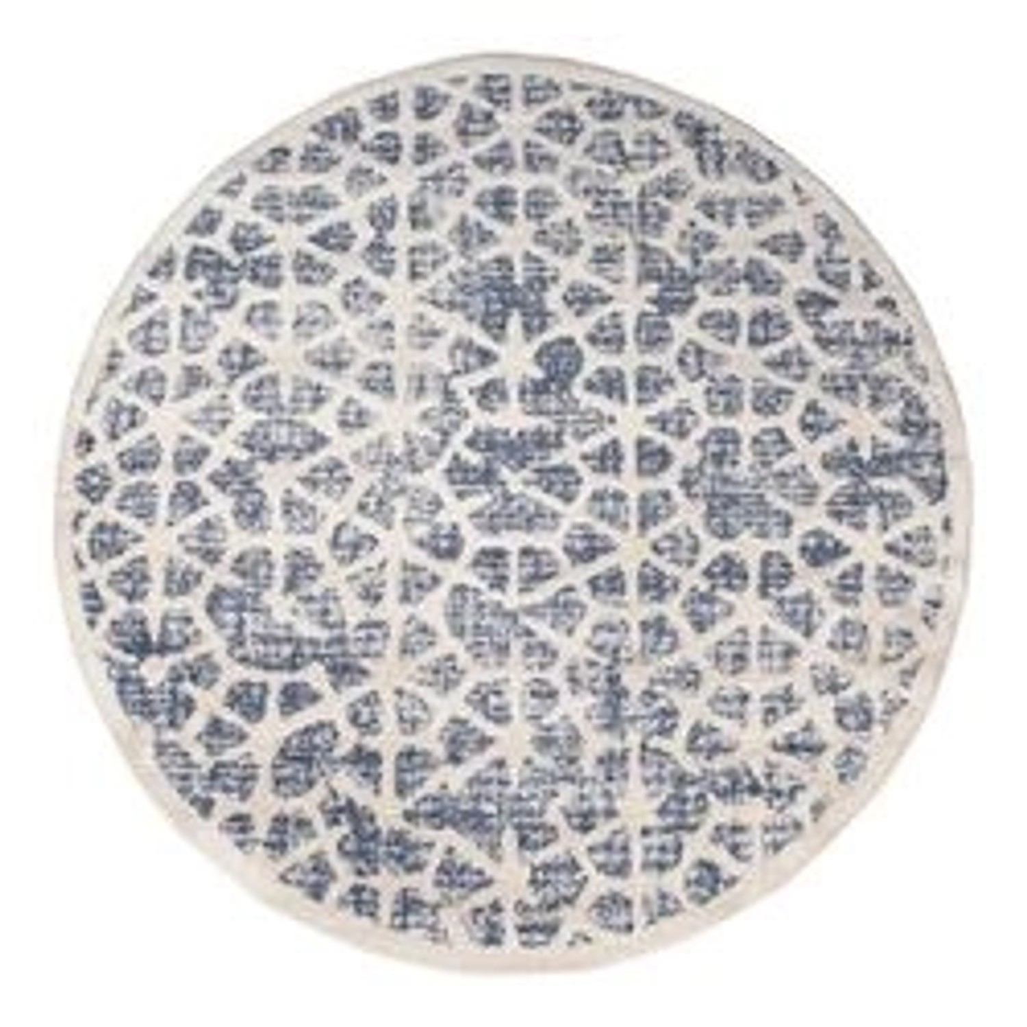 payé Teppich Frays 1 Flachflor Rund 160x160 cm Blue günstig online kaufen