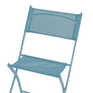 Mojawo 2er Hochlehner Klappstuhl Campingstuhl Gartenstuhl Outdoorstuhl Türkis Klappbar