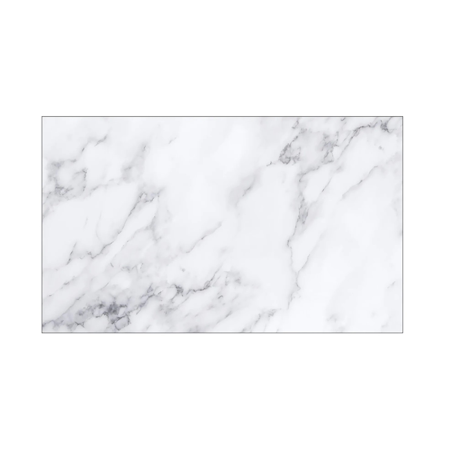 MySpotti Küchenrückwand Profix Cucina Patricia 100 x 60 cm Weiß-Marmoriert