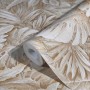 Beige Vliestapete Botanica Floral von Marburg mit floralem Muster, Rolle.